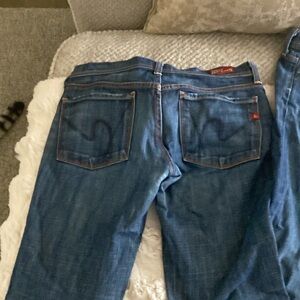 2 PAIR CITIZENS OF HUMANITY INGRID #002 STRETCH